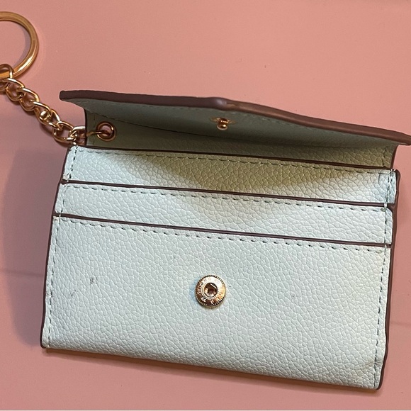 Ann Klein mini purse Gold - stone grey and blue - Picture 2 of 5